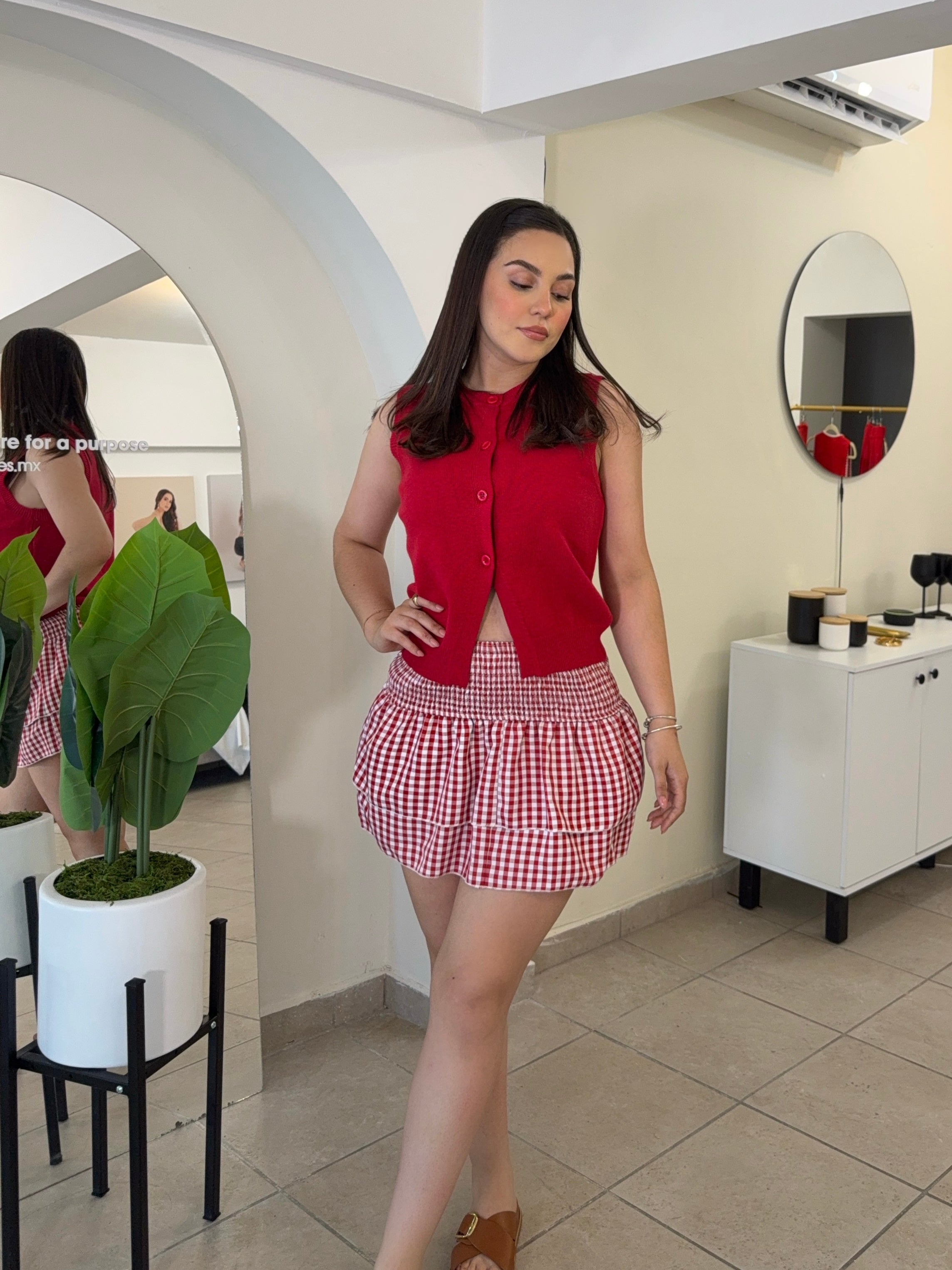 Falda Cuadros