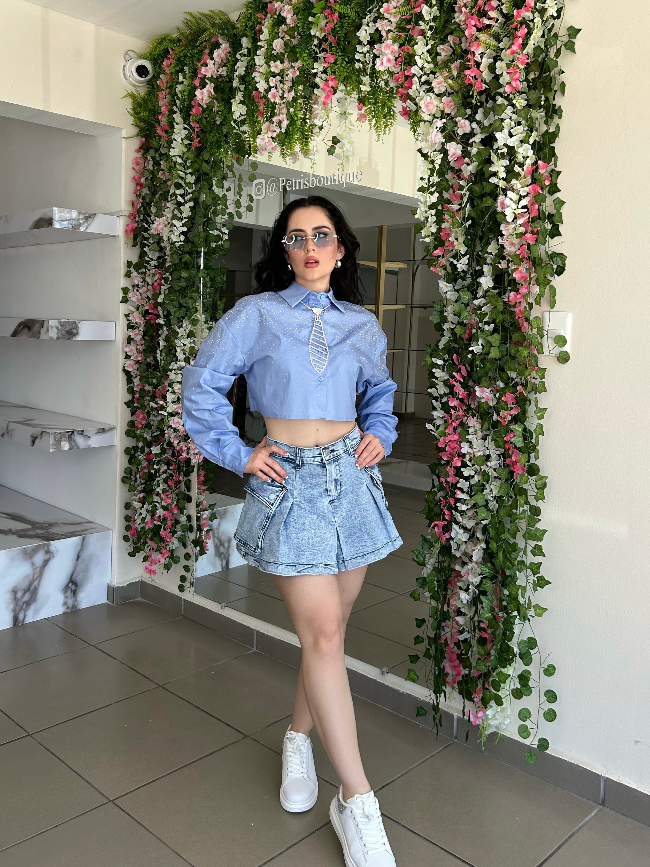 Blusa Corbata